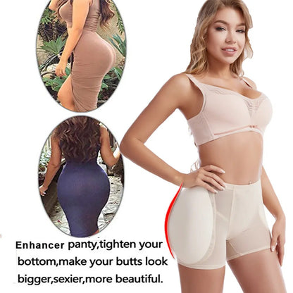 SEXYWG Butt Lifter Panties Women Hip Enhancer with Pads Sexy Body Shaper Push Up Panties Hip Shapewear Pad Panties