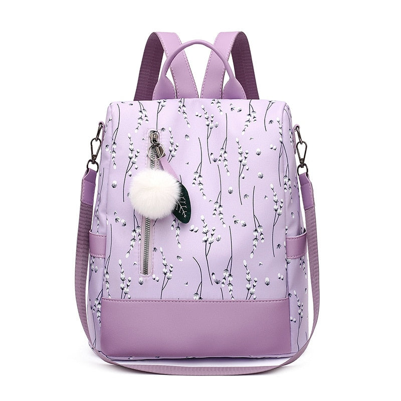 Waterproof Oxford Women Backpack