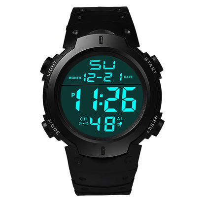 Men Sport LED Watches Top Brand Men Digital Clock Multi-Functional Rubber Man Fitnes Athlete Timekeeping Electronic Watch Reloj