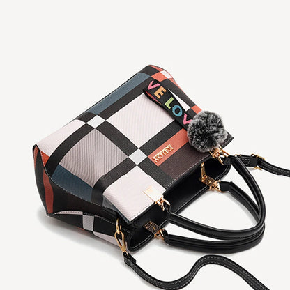 Luxury Vintage Shoulder Bags For Women Multi-Pocket Pu Leather Crossbody Bag Messenger Handbag Totes Purse bolsa feminina
