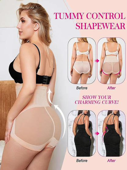 Womens High Waist Body Shaper Tummy Control Panties Slimming Trainer Shapewear Butt Lifter Panty Flat Stomach Underwear