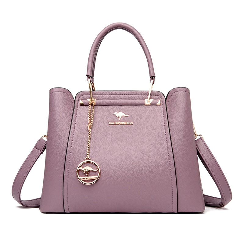 Women luxury Soft Leather Handbags