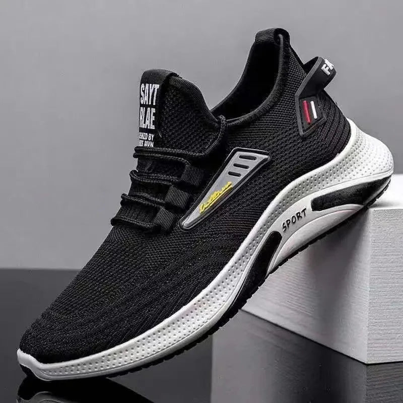 2025 Spring and Autumn Breathable Korean Version of Trendy Canvas Shoes Casual Cloth Shoes Non-slip Running Sports Men's Shoes