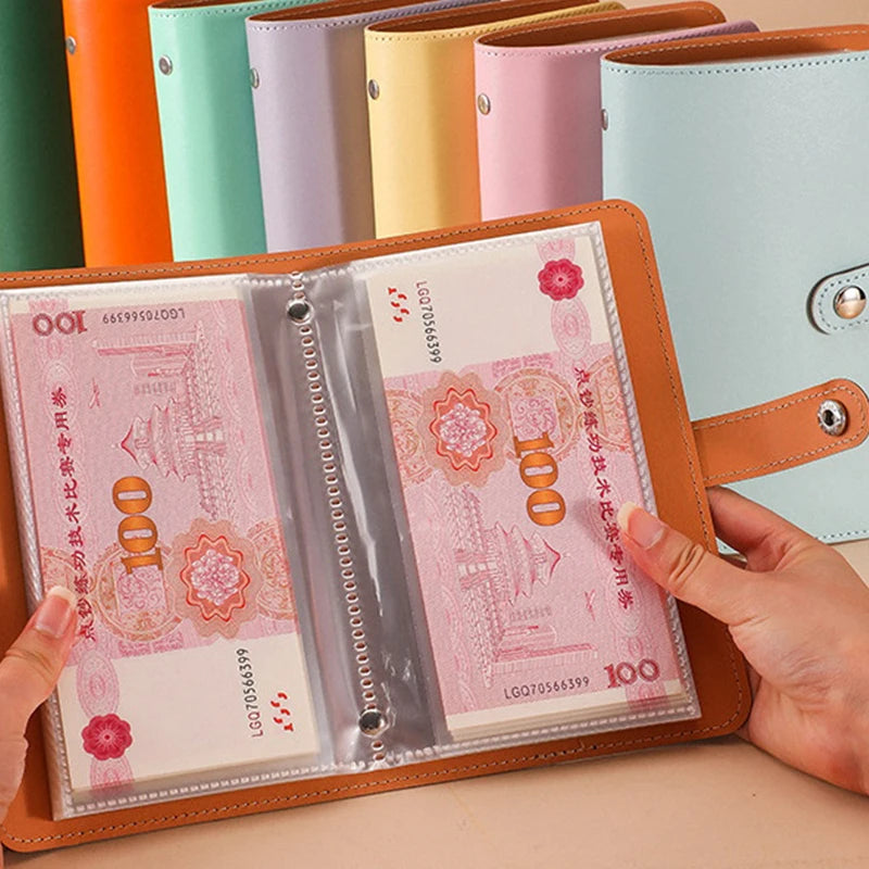 100Envelopes Money Saving Reusable Challeng Saving Money Notebook Savings Binder Budget Savings Challenges Book