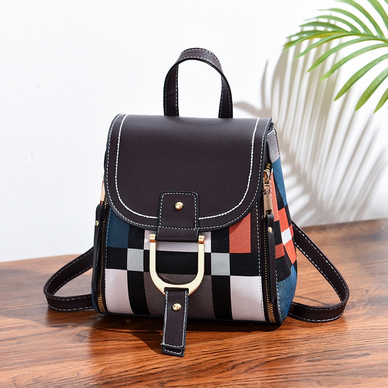 Leather Backpack Shoulder Bags