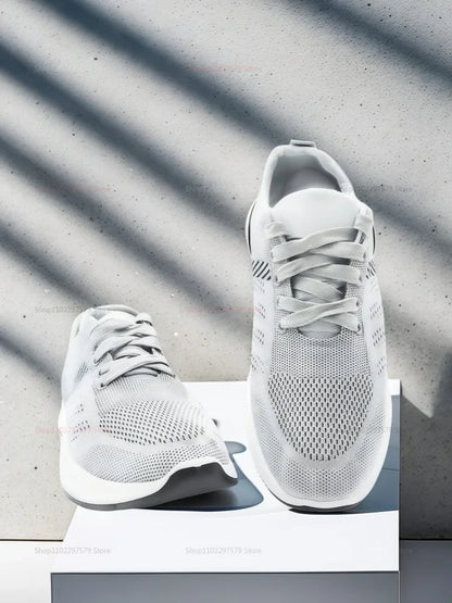 Men's shoes 2025 outdoor casual sports shoes breathable running shoes training tennis shoes fashion trend youth sports shoes