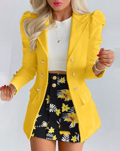 Women Blazer Set