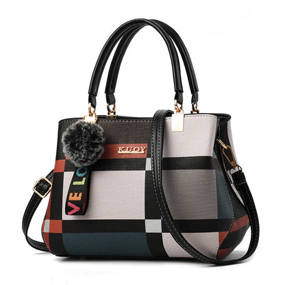 Luxury Vintage Shoulder Bags For Women Multi-Pocket Pu Leather Crossbody Bag Messenger Handbag Totes Purse bolsa feminina