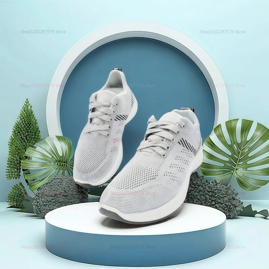 Men's shoes 2025 outdoor casual sports shoes breathable running shoes training tennis shoes fashion trend youth sports shoes