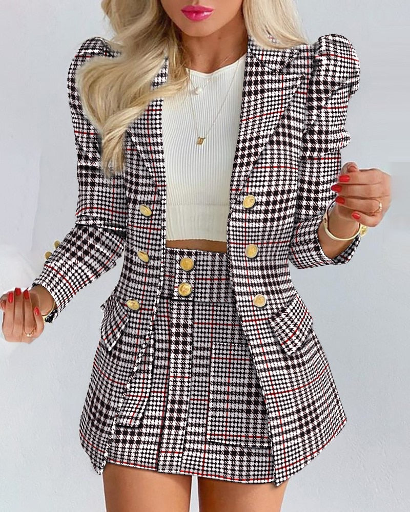 Women Blazer Set