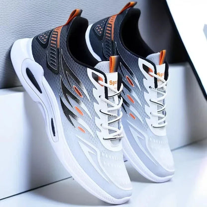 Men's Shoes 2025 New Fashion and Trendy Mesh Sports and Casual Shoes Student Soft Sole Comfortable Running Shoes