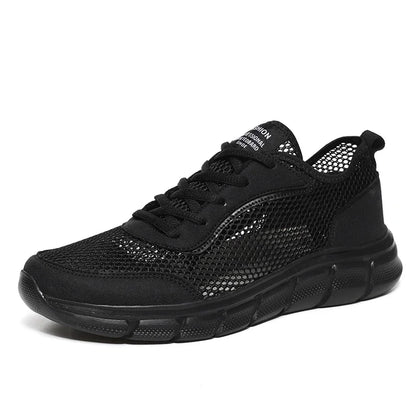 Summer Mesh Shoes Men Sneakers Breathable Light Men's Casual Shoes Lace-Up Walking Footwear Tenis Masculino Zapatillas Hombre