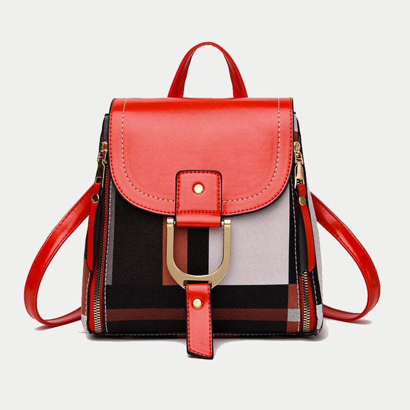 Leather Backpack Shoulder Bags